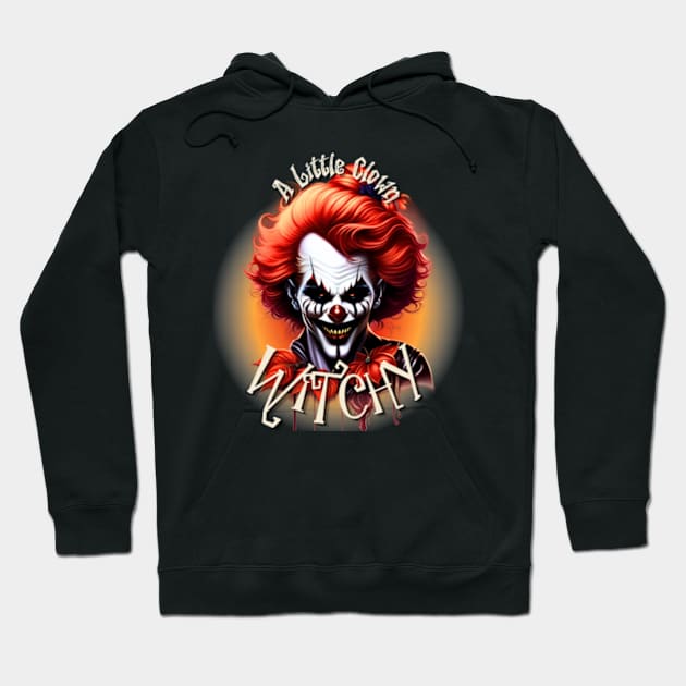 A Little Clown Witchy Hoodie by littlewitchylif